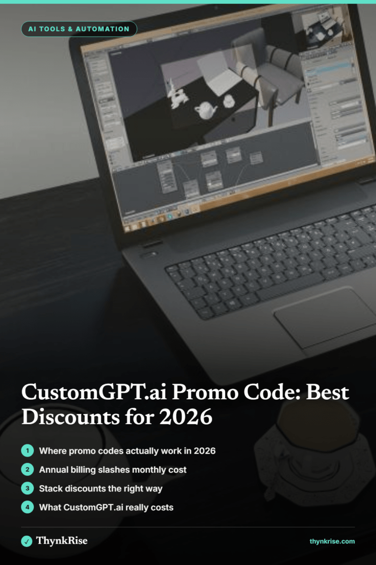 Featured graphic about CustomGPT.ai promo codes and discounts for 2026